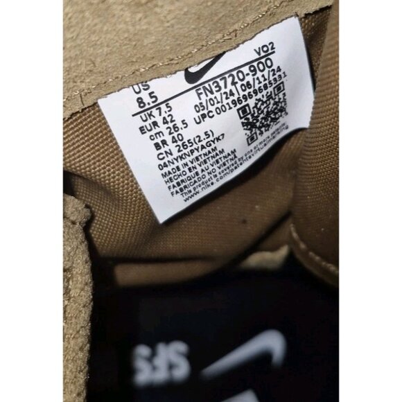 Nike SFB Field B2 Tactical Boots Suede Leather Brown FN3720-900 Men\'s Sz 8.5 main image 12